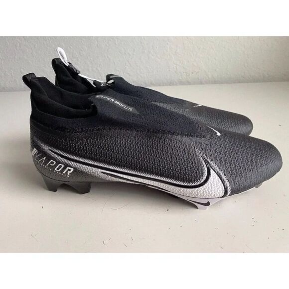 Nike Vapor Edge Elite 360 Flyknit Black Football Cleats CV6317-001 Men’s Sz 15 W main image 12